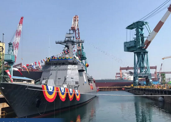菲律賓史上第一艘導(dǎo)彈護(hù)衛(wèi)艦下水！