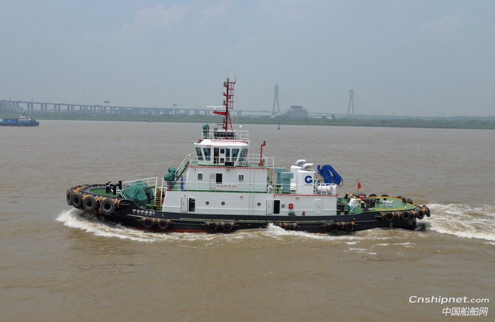 鎮(zhèn)江船廠順利交付2艘全回轉拖船