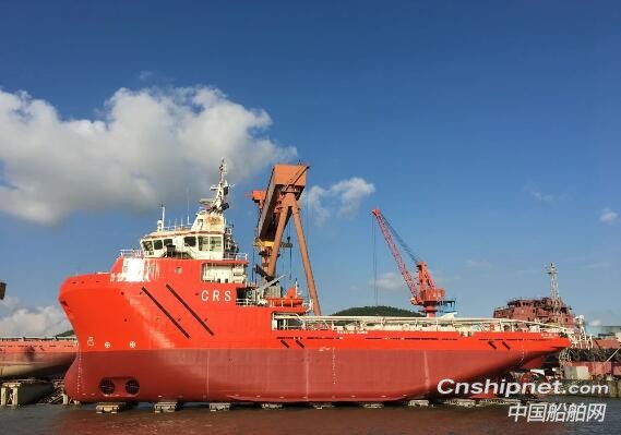 航通船業(yè)65米B3多用途海洋工作船順利下水
