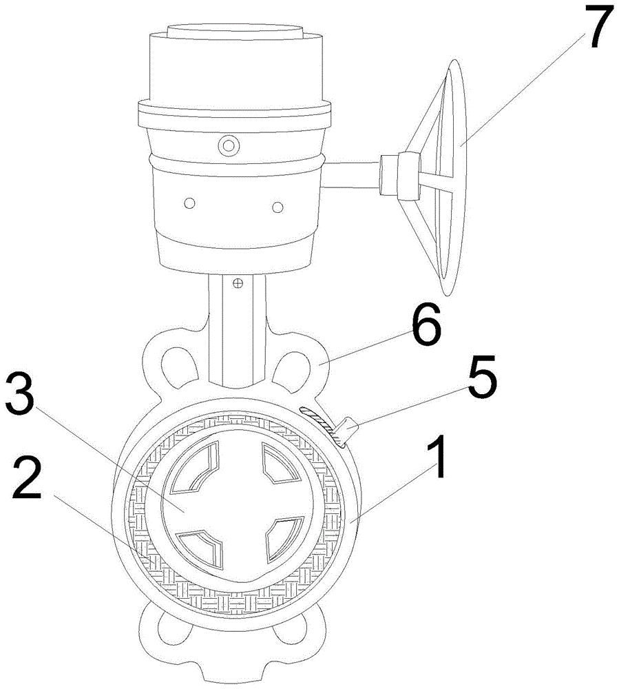 高性能蝶閥的制作方法