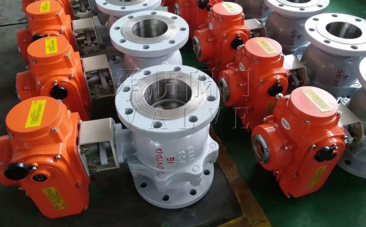 電動切斷球閥實(shí)物圖3