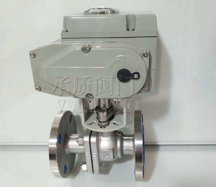 電動切斷球閥實(shí)物圖1