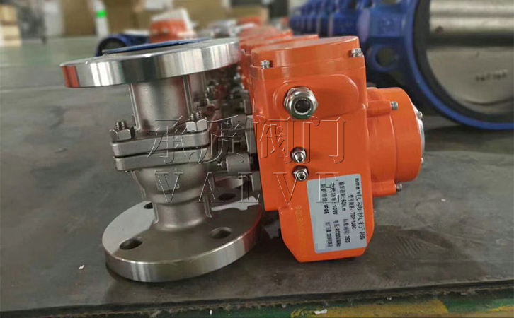 電動切斷球閥實(shí)物圖4