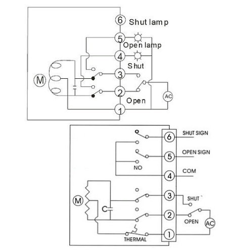 電動(dòng)蝶閥接線圖說(shuō)明書(shū)