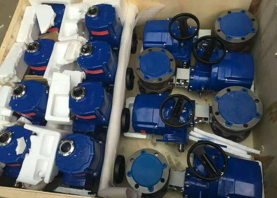 智能電動(dòng)球閥/帶開關(guān)反饋信號(hào)/電壓380V/防爆等級(jí)dIIBT4Gbr實(shí)物圖2