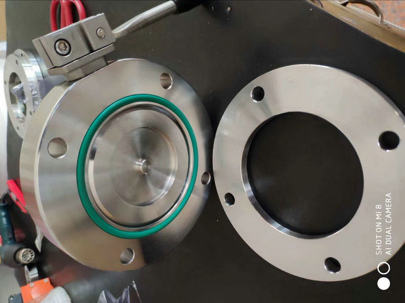 真空蝶閥尺寸型號GI實物圖