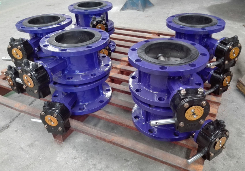 襯膠蝶閥材質(zhì)型號(hào)D71J/D371J實(shí)物圖3