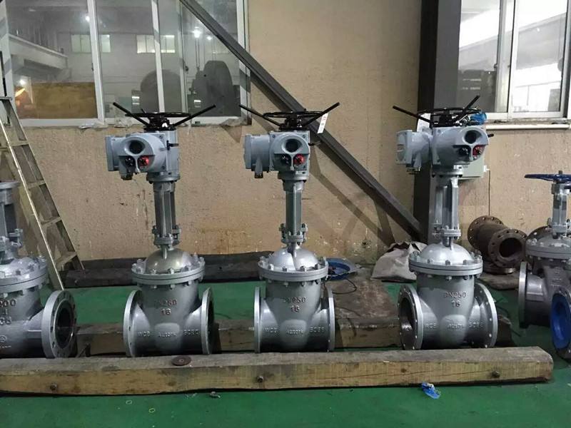 防爆電動(dòng)閘閥防爆等級(jí)BT4/電壓380V/尺寸圖片說(shuō)明書2