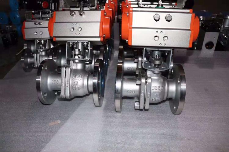 美標(biāo)不銹鋼氣動球閥 Q641F-150LB1