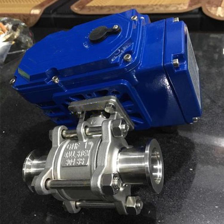 電動高真空球閥實物圖