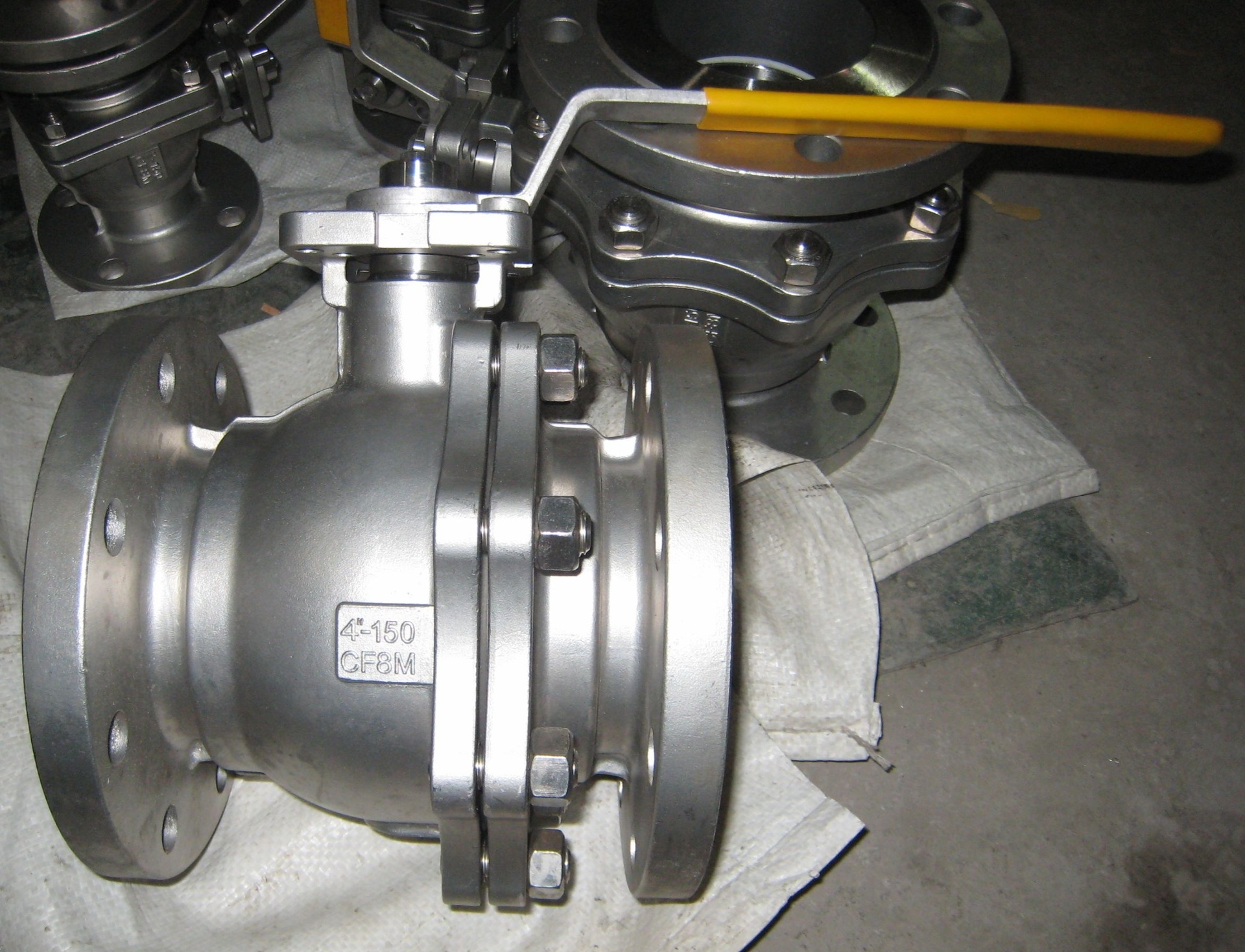 美標(biāo)不銹鋼球閥實物圖