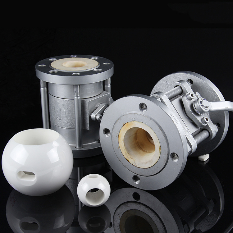 陶瓷球閥 Q41TC實(shí)物圖