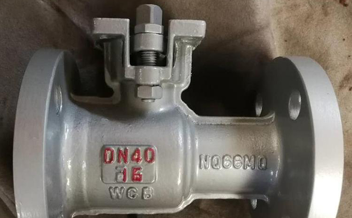 手動一體式球閥,一體式高溫球閥實物圖