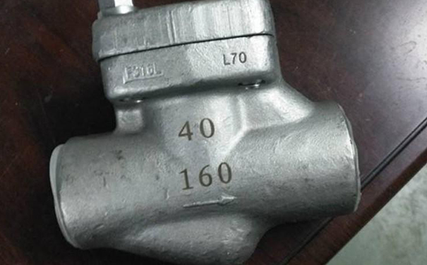 鍛鋼止回閥實(shí)物圖